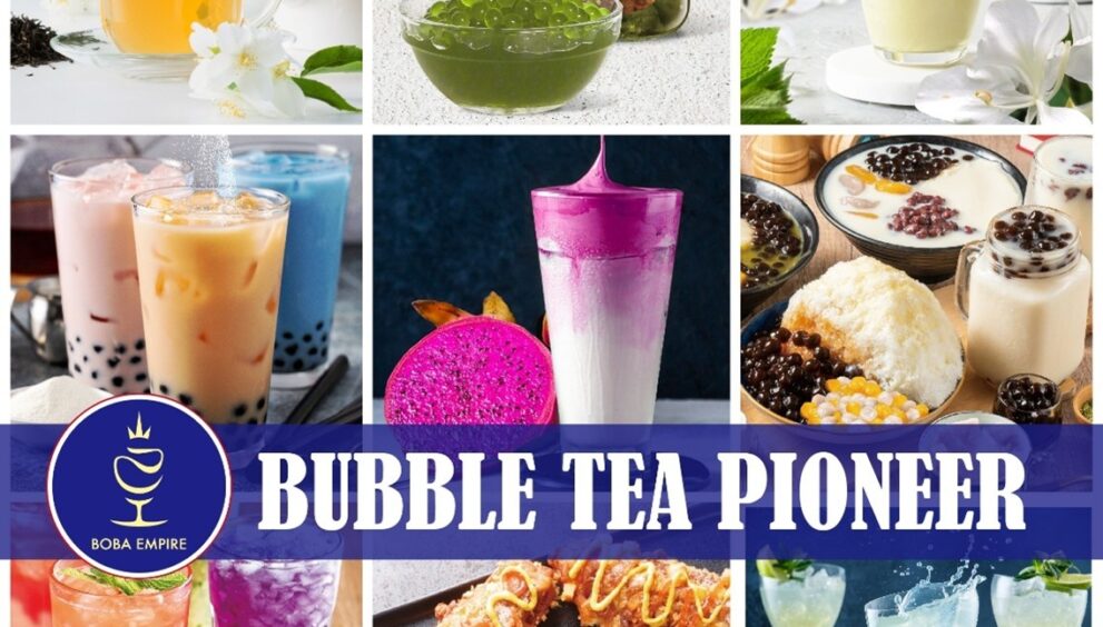 BOBA EMPIRE, Taiwan’s award-winning bubble tea