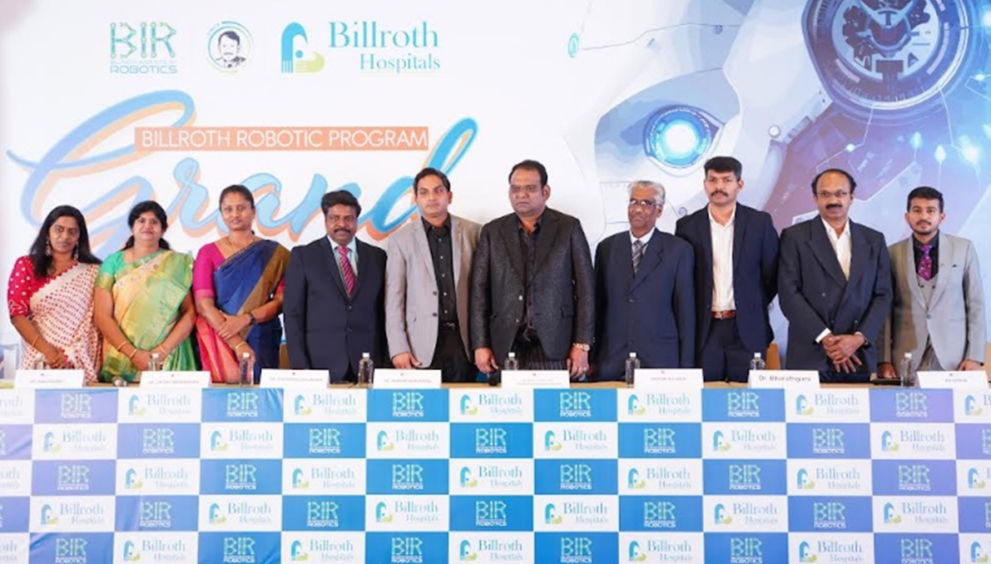 Billroth Hospitals has launched its Institute of Robotic Surgery