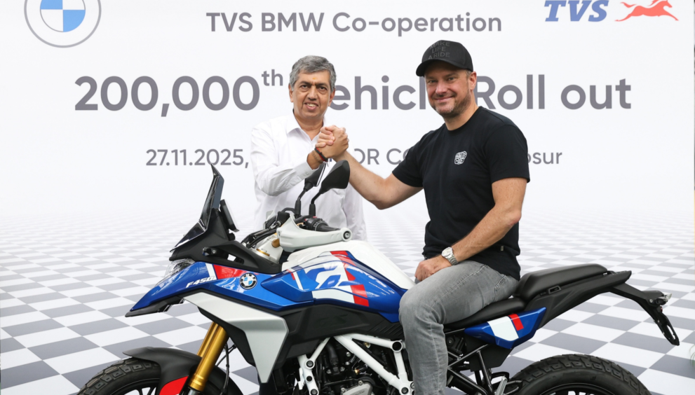 TVS Motor Company and BMW Motorrad